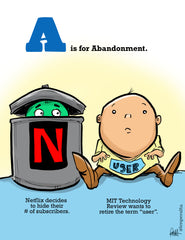 "A Is For Abandonment" DTNS 4/19/24 8.5 x 11 ArtProv Print