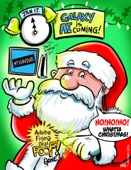 "Whatta Christmas 2023" DTNS 12/22/23 8.5 x 11 ArtProv Print