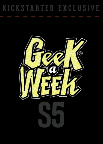 Geek A Week BLACK: Ltd. Ed. Kickstarter Exclusive + SURPRISE CARD