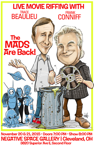 "The Mads Are Back" Cleveland Show Poster -Autographed
