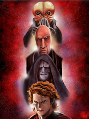 "Darth Lineage" 16 x 20 Glossy Poster