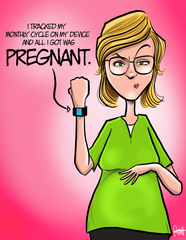 "All I Got Was Pregnant" DTNS 7/12/19 8.5 x 11 ArtProv Print