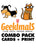 Geekimals Combo Pack (Print and Greeting Cards)
