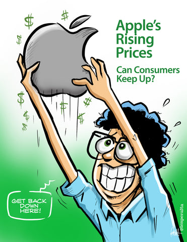 "Apples Rising Prices"  DTNS 6/25/26 8.5 x 11 ArtProv Print