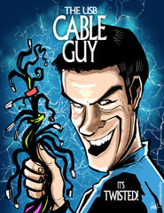 "The USB Cable Guy"  DTNS 2/7/25 8.5 x 11 ArtProv Print