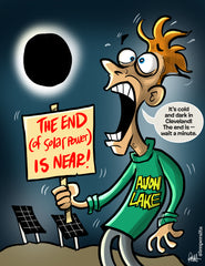 "The End (of Solar Power) Is Near" DTNS 3/8/24 8.5 x 11 ArtProv Print