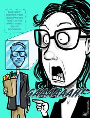 "Invasion of the Privacy Snatchers"  DTNS 5/9/25 8.5 x 11 ArtProv Print
