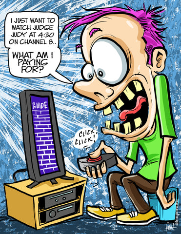 "EX-Stream TV"  DTNS 8/29/25 8.5 x 11 ArtProv Print