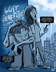 "The Lost Generation"  DTNS 10/9/25 8.5 x 11 ArtProv Print