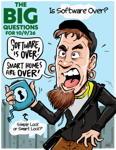 "Big Question - 10/9/26"  DTNS 8.5 x 11 ArtProv Print