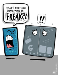 "Pixel Freak"  DTNS 8/13/26 8.5 x 11 ArtProv Print