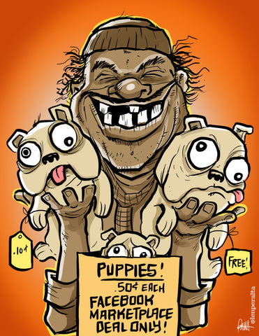 "2 Good 2 B True"  DTNS 5/16/25 8.5 x 11 ArtProv Print