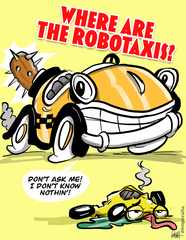 "Where Are The Robotaxis?" DTNS 3/22/24 8.5 x 11 ArtProv Print
