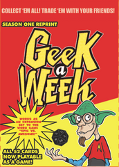 Geek A Week: Season 1 Trading Cards and Card Game
