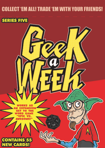 Geek A Week: Season 5 Trading Cards and Card Game